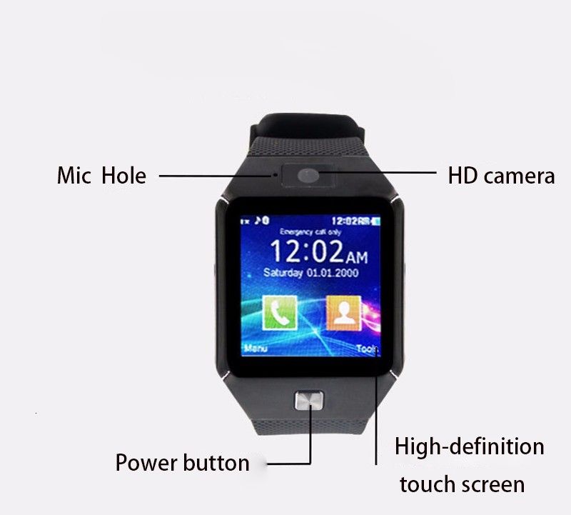dz09 smartwatch whatsapp
