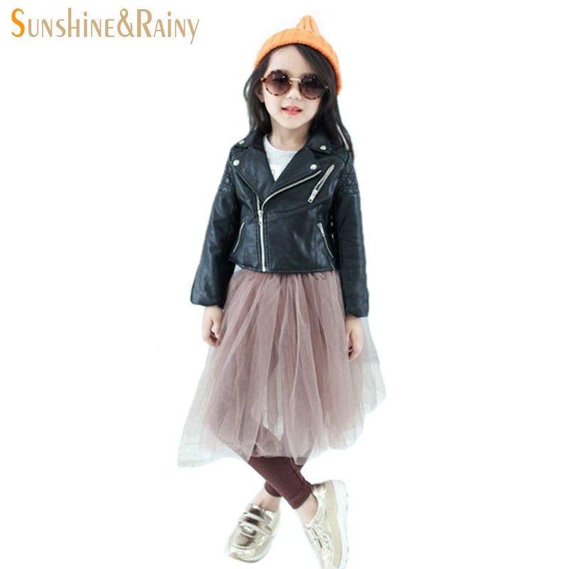 leather jacket for infant girl