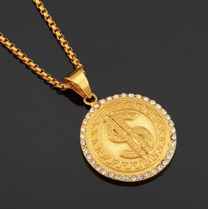 Gold Chain Dollar Design For Man Flash 