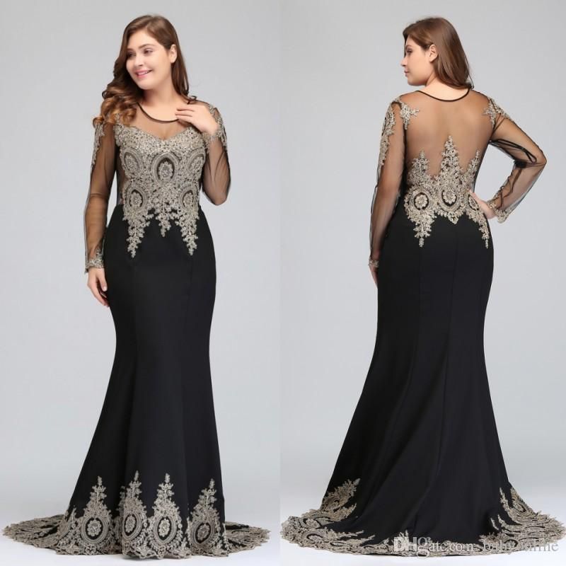 plus size designer formal dresses