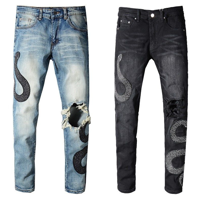 amiri snake pants