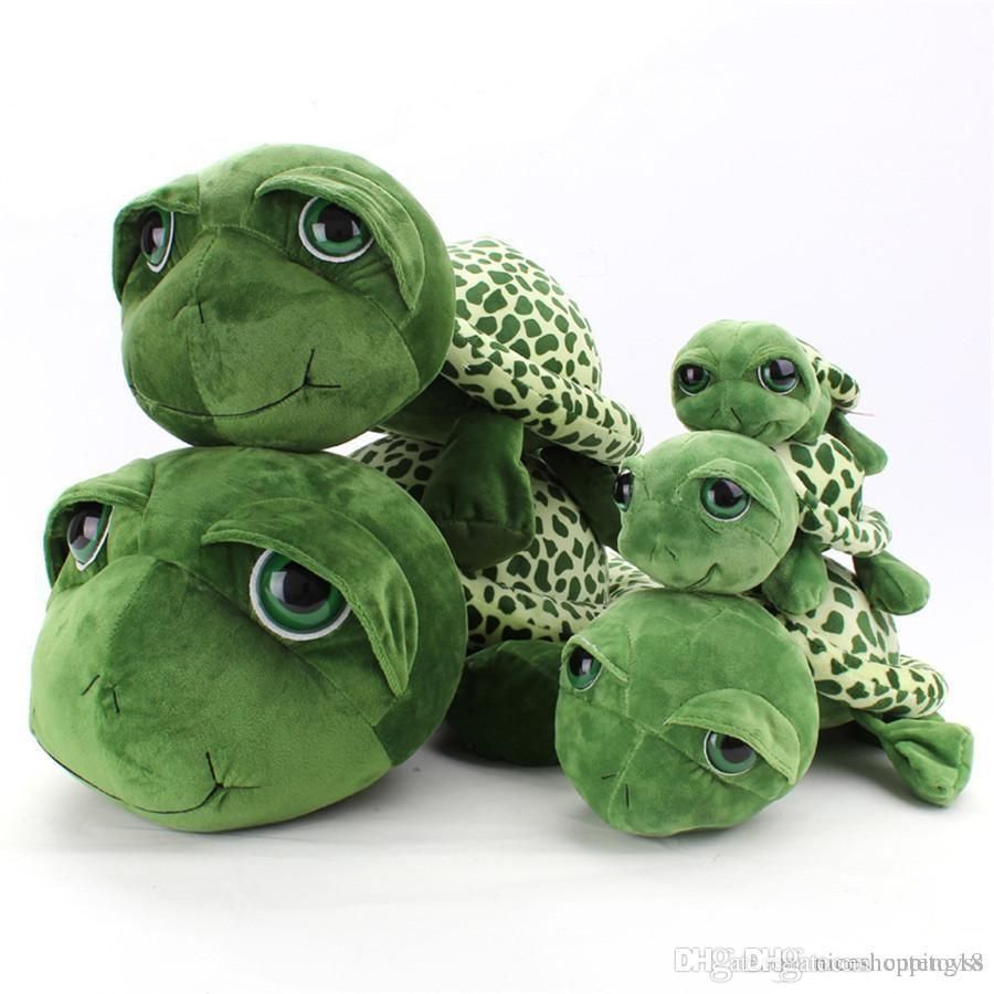 small turtle stuffed animal
