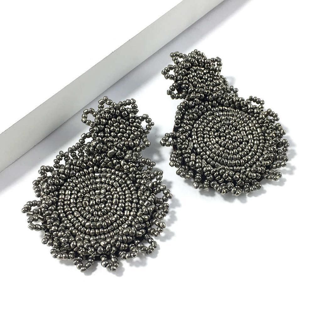 Dark grey Earrings