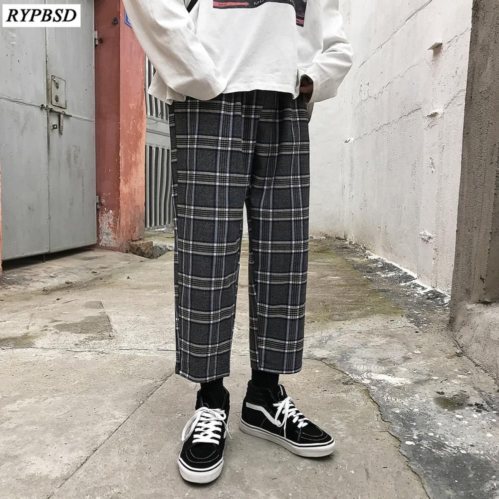 Plaid pants 2019 Clearance