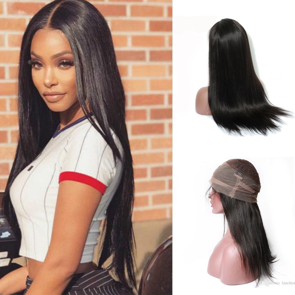Brazilian Straight Wig Lace Front Wigs For Black Women With Baby
