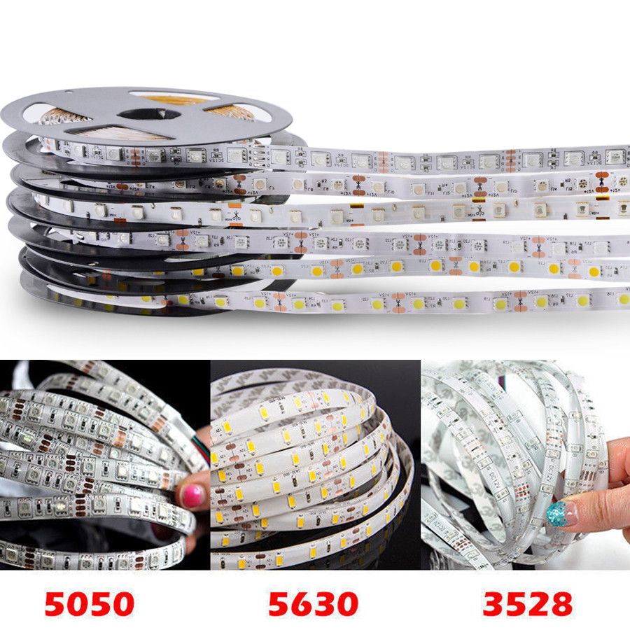 Wholesale 5050//5630//3528 Best Quality RGB White Waterproof 300 LED Strip Light