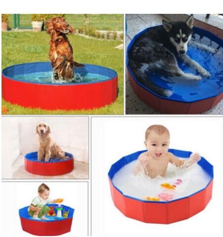 2019 30x10cm Dog Pool Cat Puppy Pet Outdoor Portable Foldable Pvc
