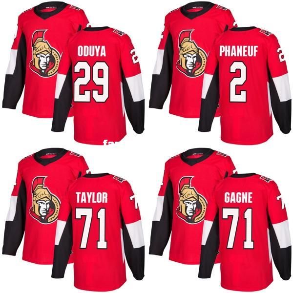 ottawa senators phaneuf jersey