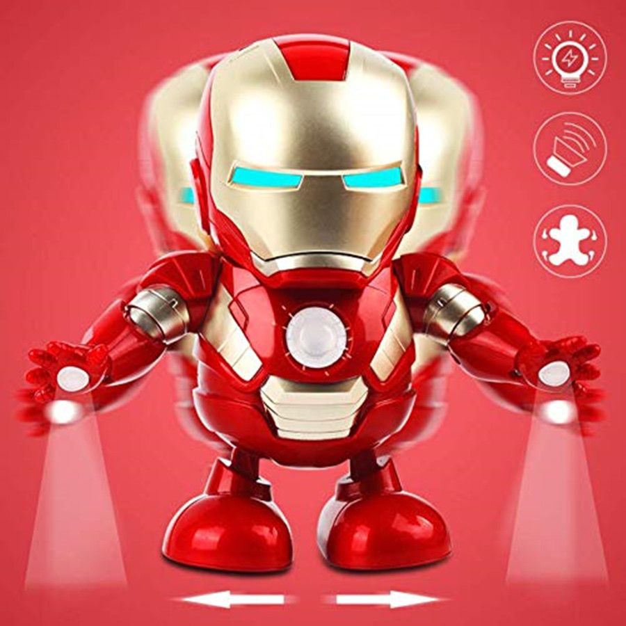 juguete iron man que baila