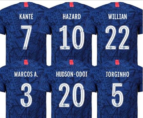 football jersey name font