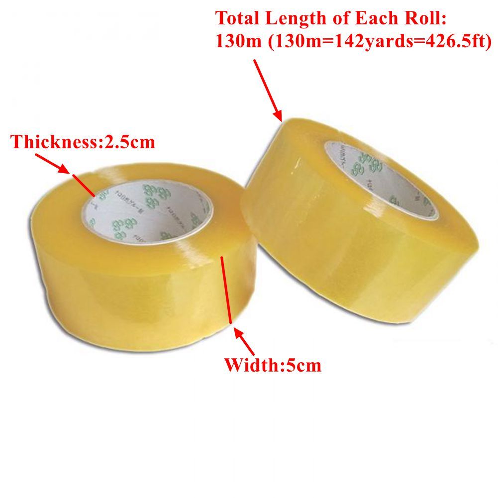 Packing Tapes & Straps 5 x Rolls of Packing Tape Sticky Official 5cm X