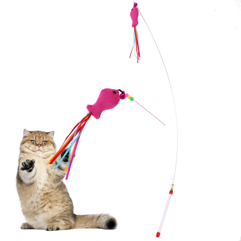 cat stick toy
