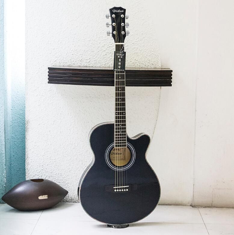 Compra Factory Guitarra Acústica 40 Pulgadas Barril Ultrafino Guitarra  Negra Práctica Para Principiantes Masculinos Y Femeninos Barato | Entrega  Rápida Y Calidad | Es.Dhgate