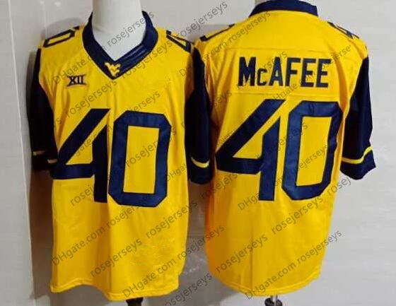 pat mcafee jersey wvu