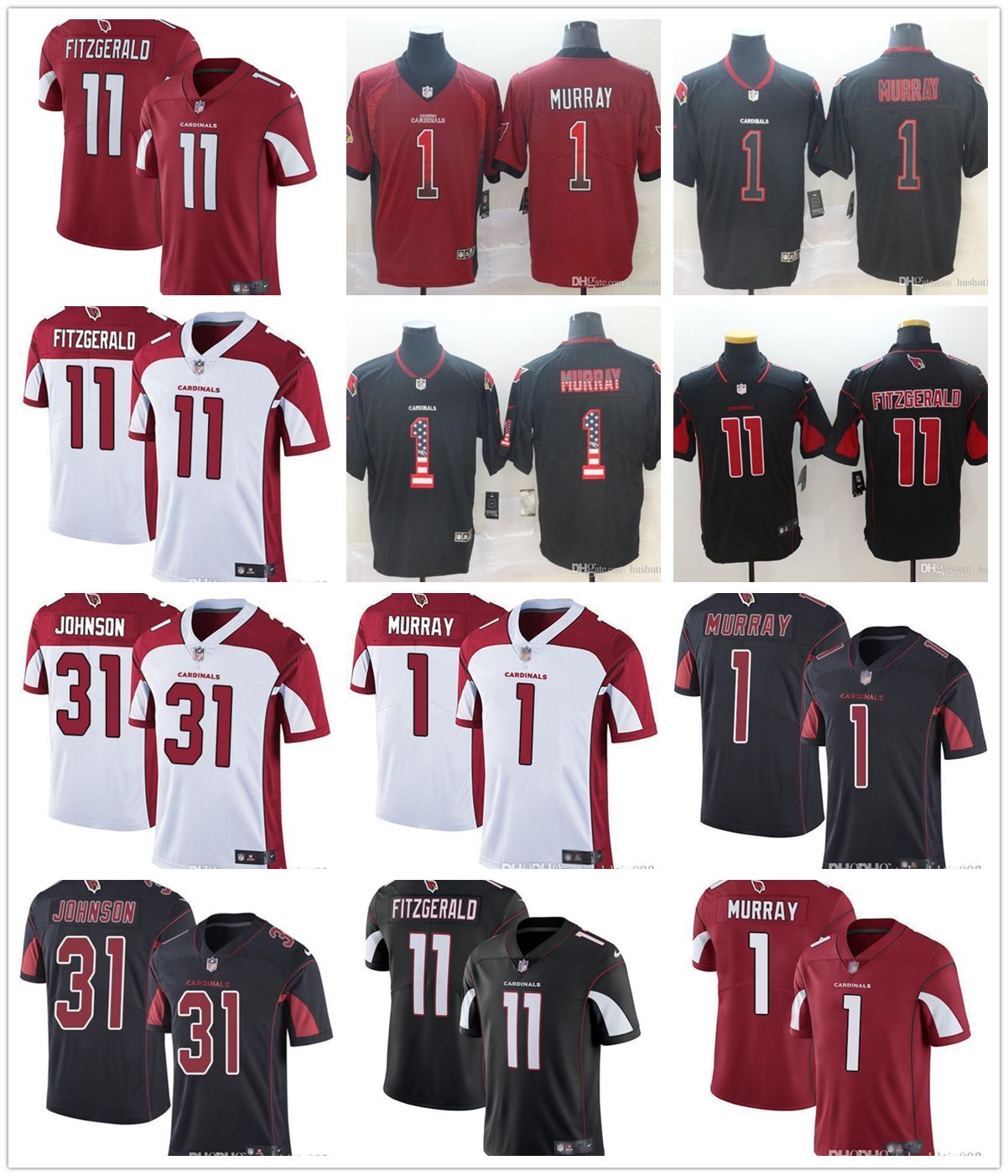 womens black fitzgerald jersey