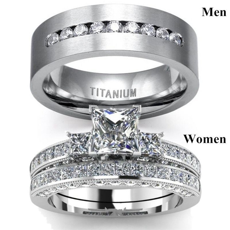 2020 Top Selling Wedding Party Rings With Cubic Zirconia