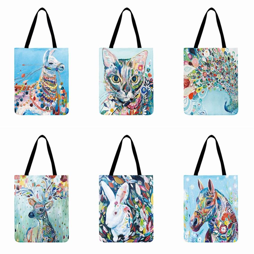 animal beach bag