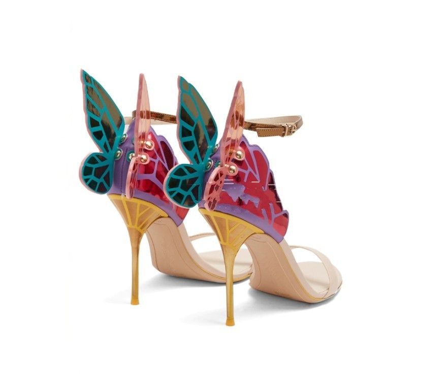 sandalias multicolor