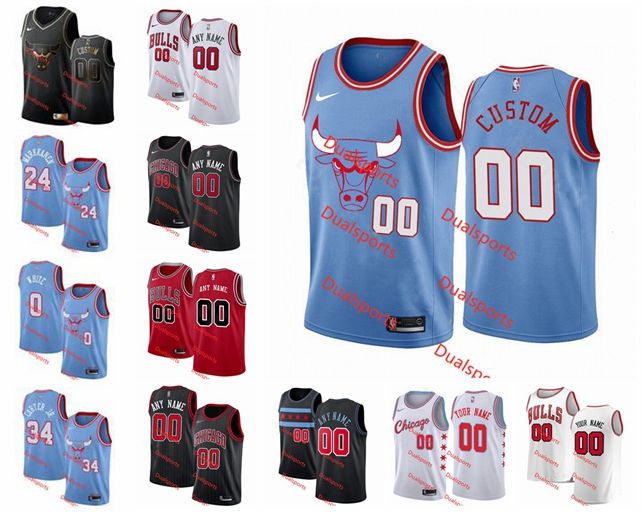 custom bulls city edition jersey