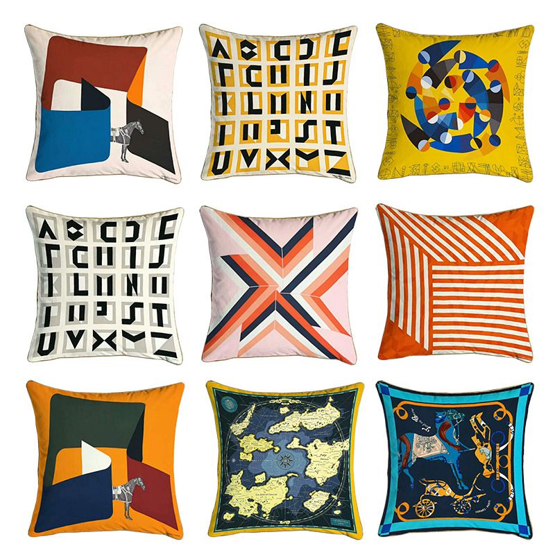 European Luxury Cushion Cover 45cm X 45cm Soft Velvet Pillow Cover