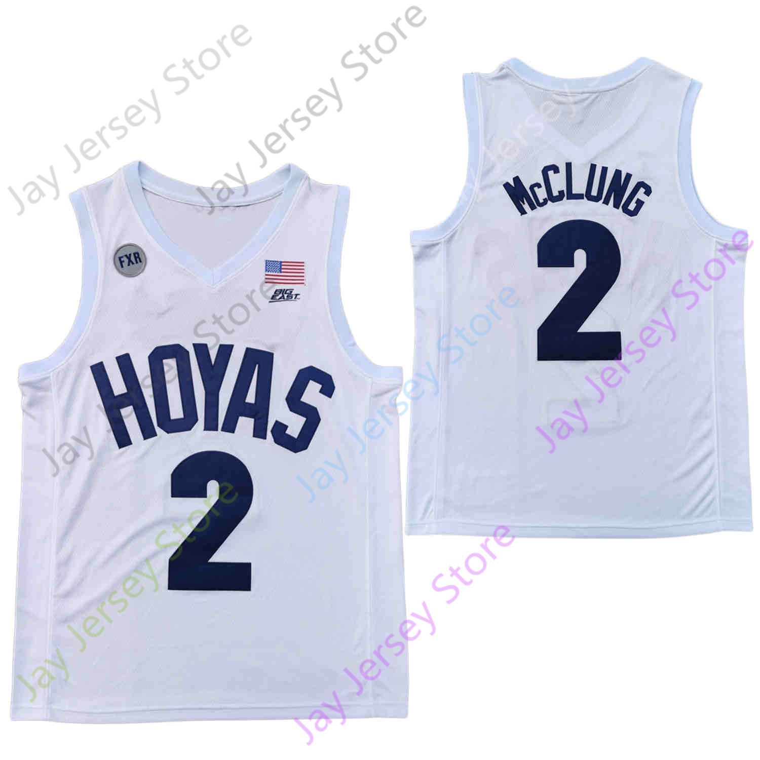 mac mcclung georgetown jersey for sale