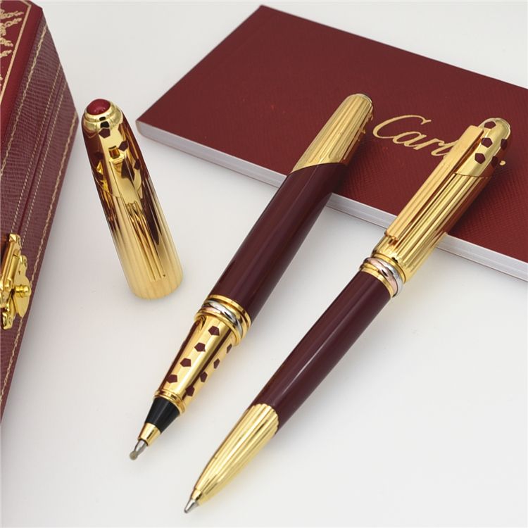 Luxury Pen Top High Quality Carties Brands Metal Ballpoint Pen Ball