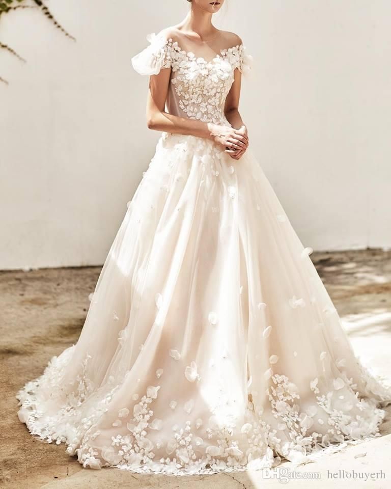 plus size off white wedding dresses