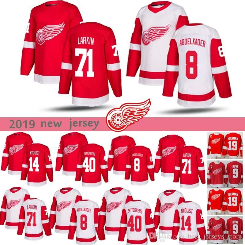 detroit red wings jersey 2018