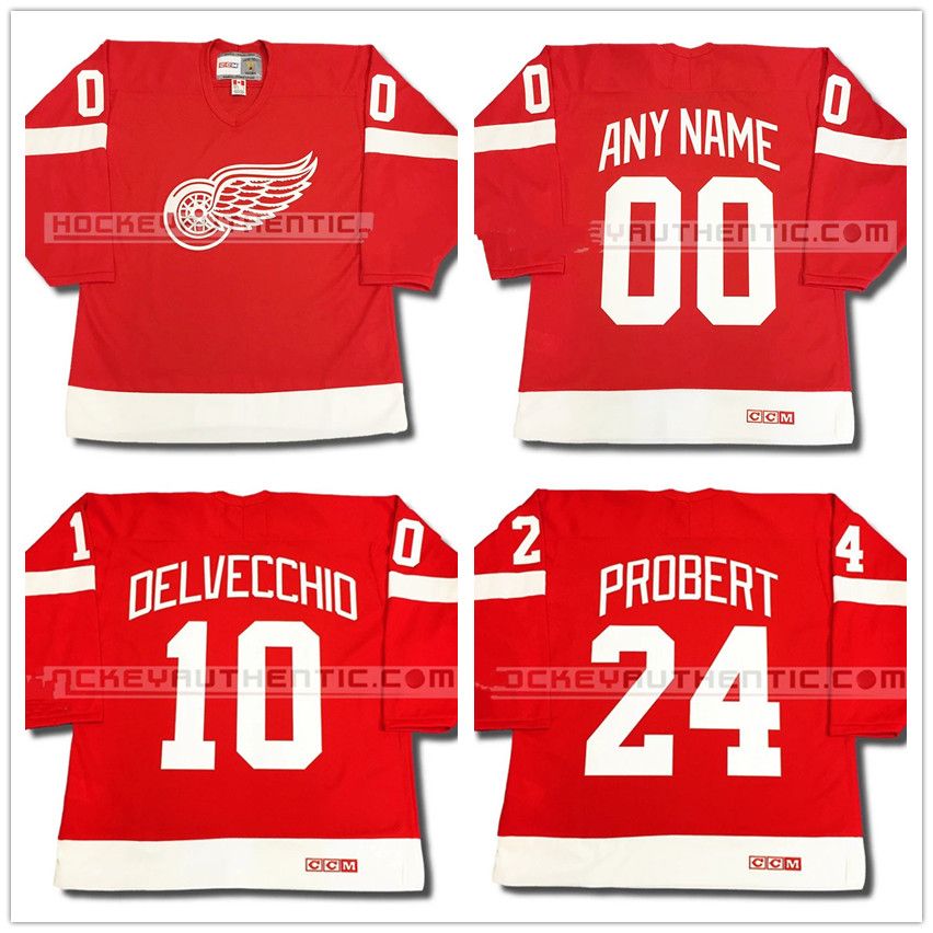 bob probert jersey number