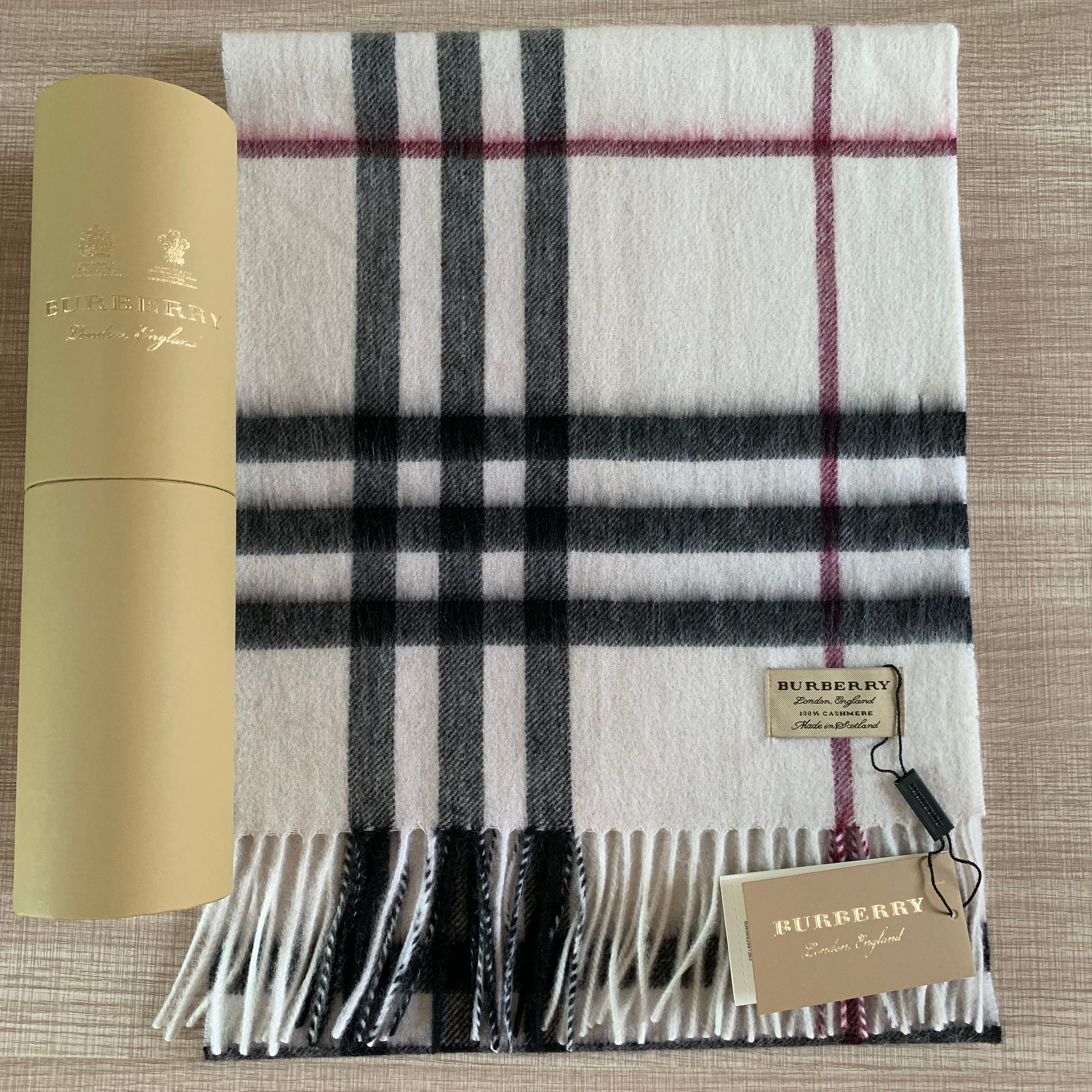 check scarf ladies