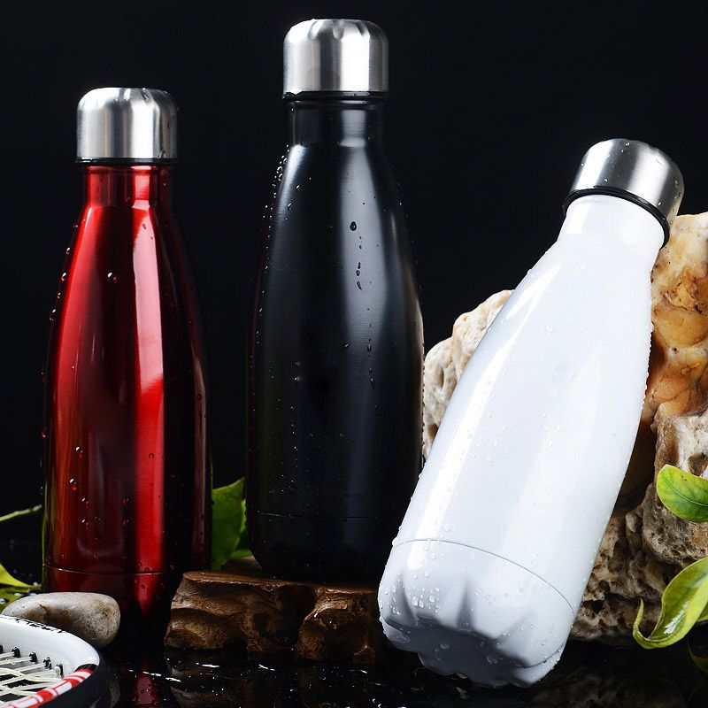 Fashion Vacuum Thermos Bottle Keep Cold Cup Stainless Steel Heat
