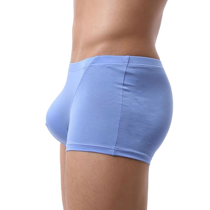 2020 Men Underwear Comfortable Breathable Bamboo Fiber Boxers Man Sexy U Convex Boxer Homme Slip