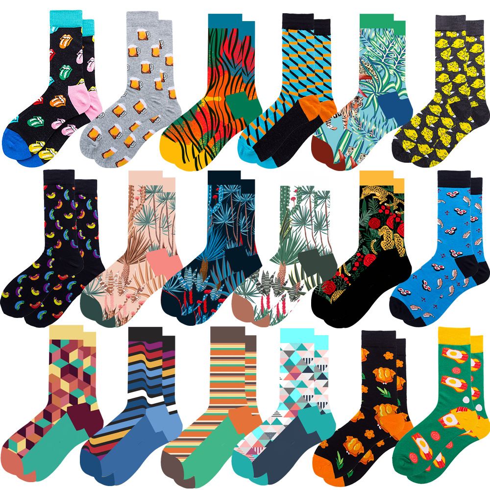 mens patterned socks