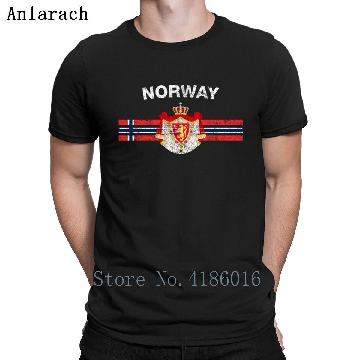 NORWAY NORWEGIAN FLAG EMBLEM T-SHIRT ALL SIZES 