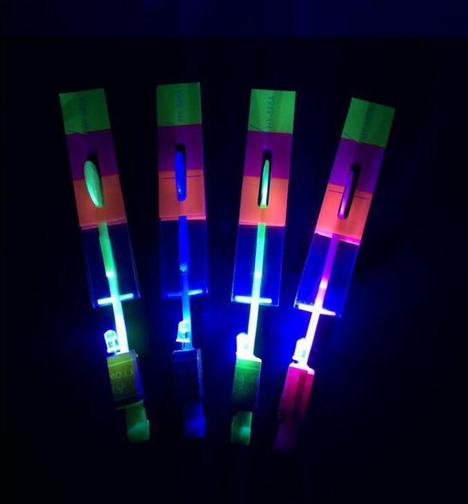 led amazing arrow flying helicopter umbrella