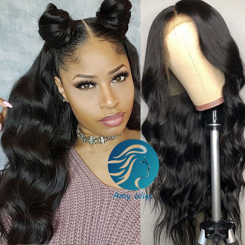 Body Wave 30 Inch Long Glueless 150% Invisible Knots Full Lace Wigs Pre  plucked Hairline 100 Human Hair Braided Wigs for Black women