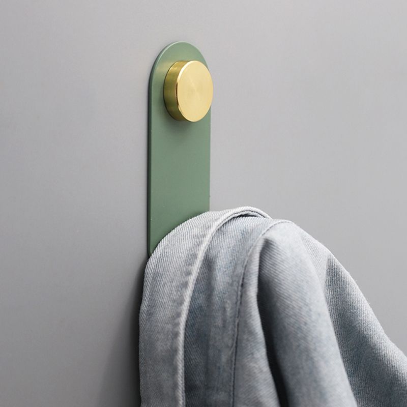 2020 Simple Coat Hook Iron Wall Hanging Hook Rails Wardrobe