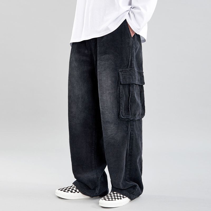 Corduroy Trousers Mens Old School Multi 