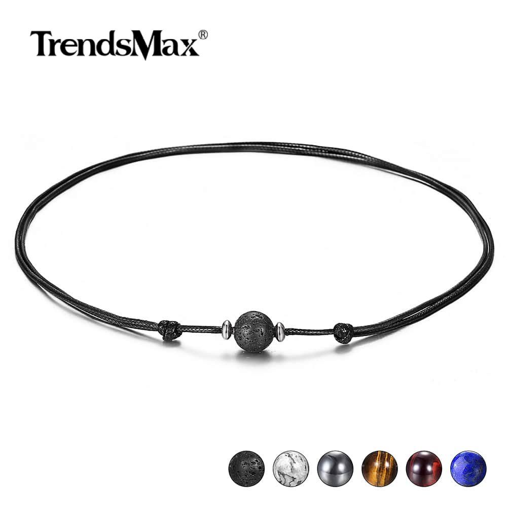 leather and gold choker