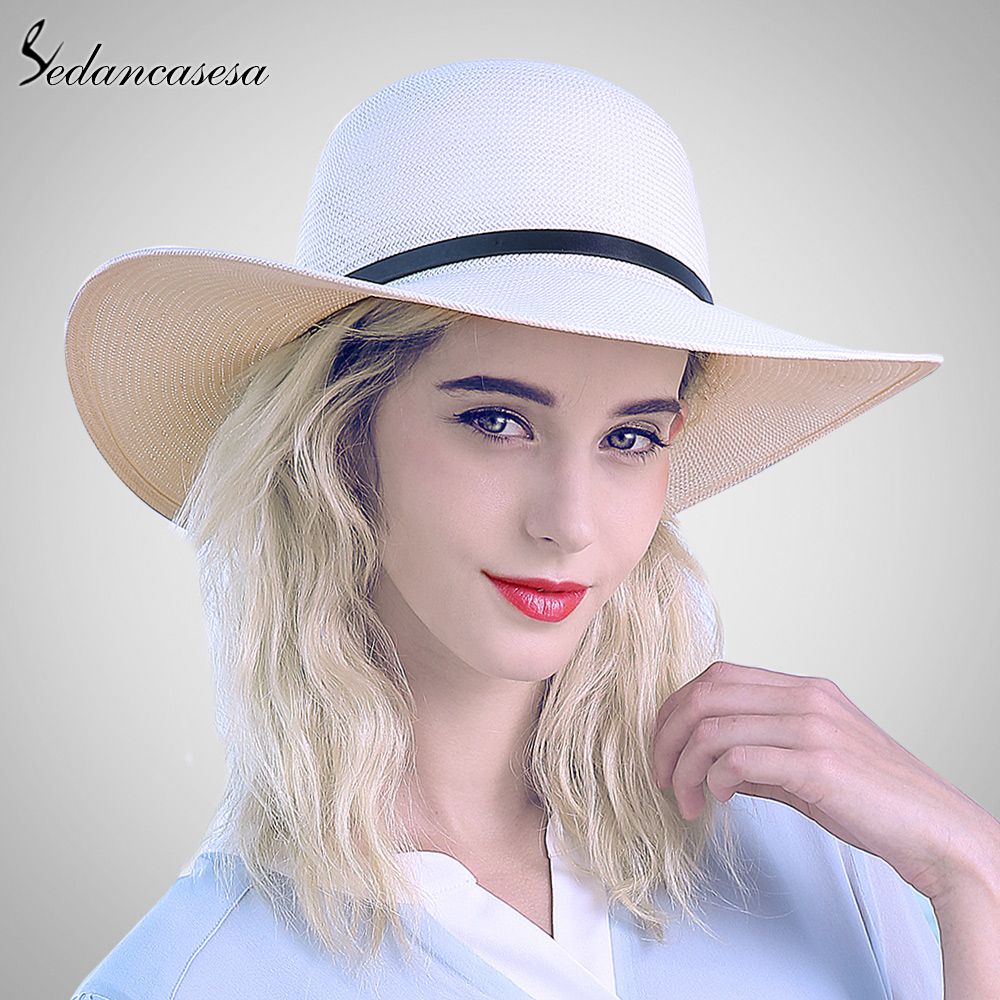white straw hats for girls