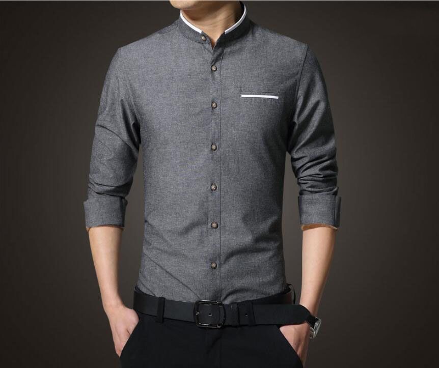 camisa clasica hombre