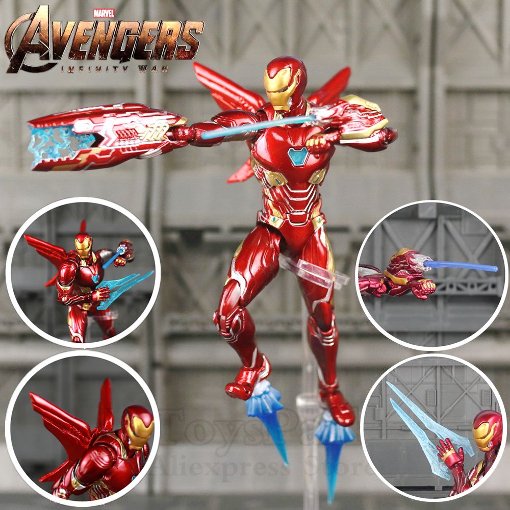 6/'/' S.H.Figuarts Iron Armor Spider-Man PVC Action Figure Toy Gift