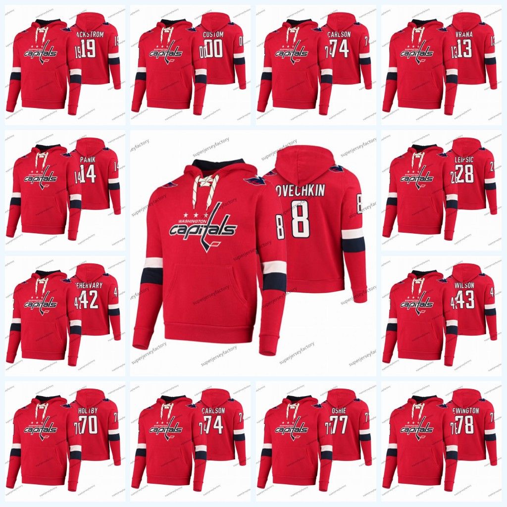 washington capitals hoodie jersey