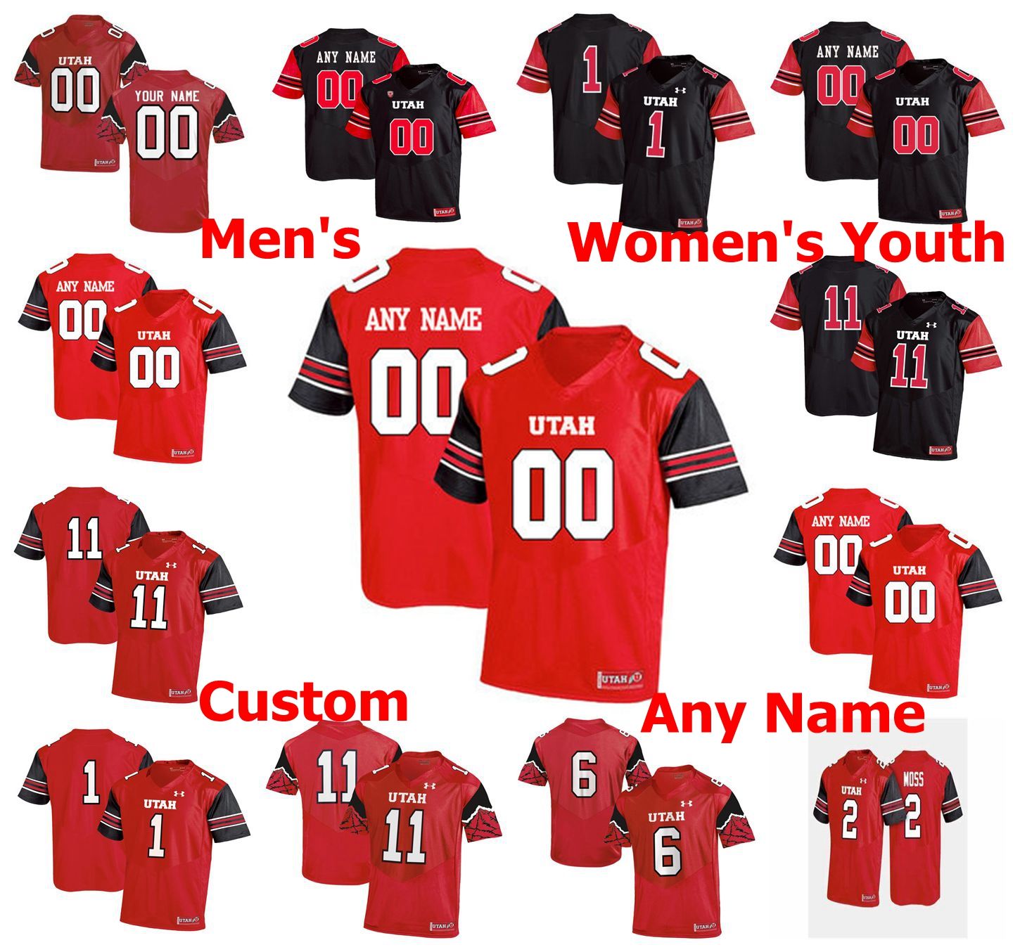 utah utes jersey