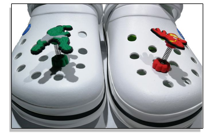 pvc shoe charms