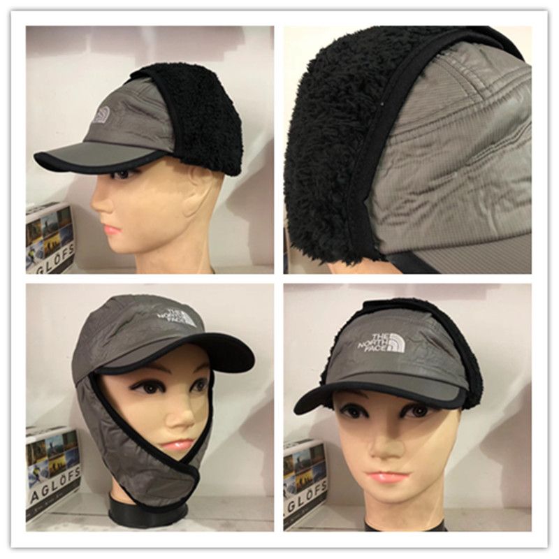 trapper hat with peak