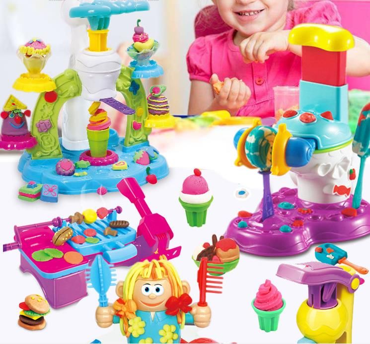 clay toys ice cream
