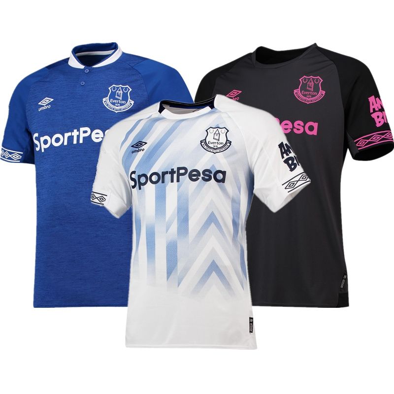 everton football jersey
