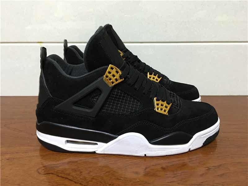 black and gold 4s