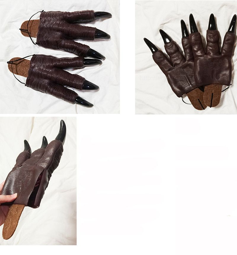 LOL Rakan and Xayah Paws Pants Cosplay Props Feather Daggers Cosplay Costume